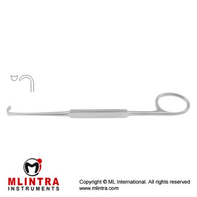 Meyerding Retractor Saddle Shaped Stainless Steel, 17.5 cm - 7" Blade Size 7 x 4 mm
